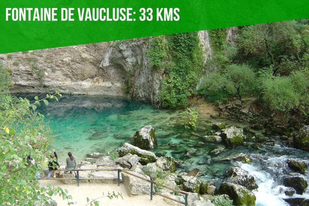 La Bastide D'Elma - Clim - Wifi Villa Sarrians Ngoại thất bức ảnh
